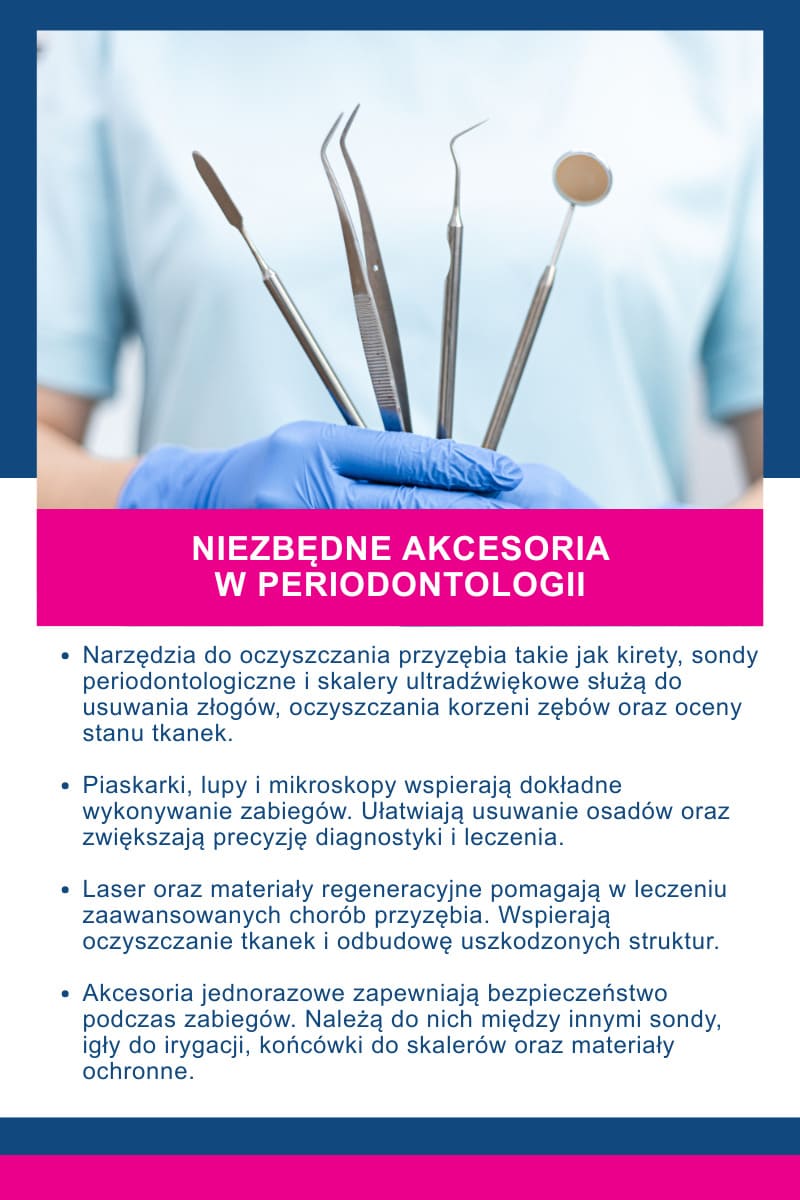 Niezbędne akcesoria w periodontologii
